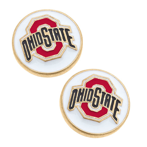 Ohio State Logo Post Earrings