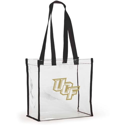 UCF clear logo tote. Stadium Approved