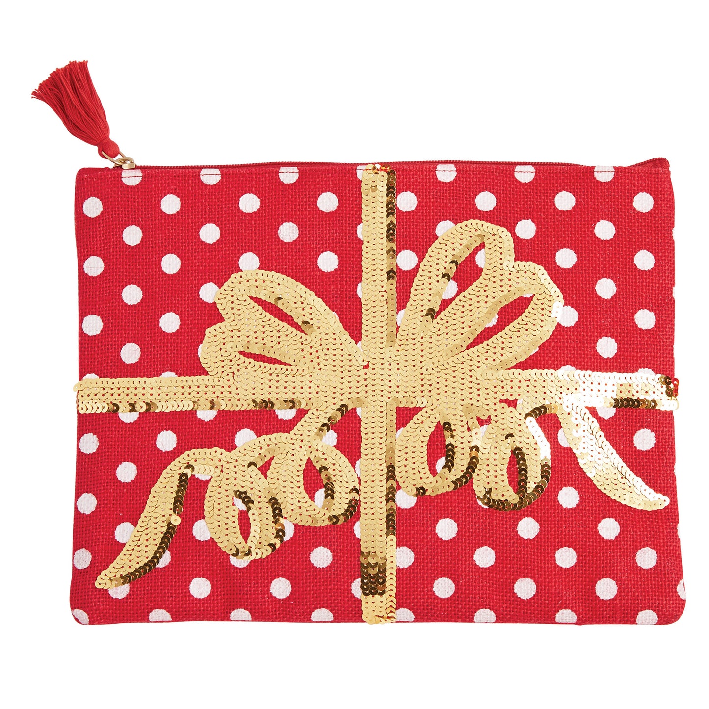 Christmas Sequin Dazzle Carry all Case