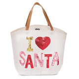 Christmas Sequin Kids/ Small size tote