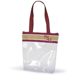 FSU, Florida State Seminoles Clear Stadium Approved Large Tote